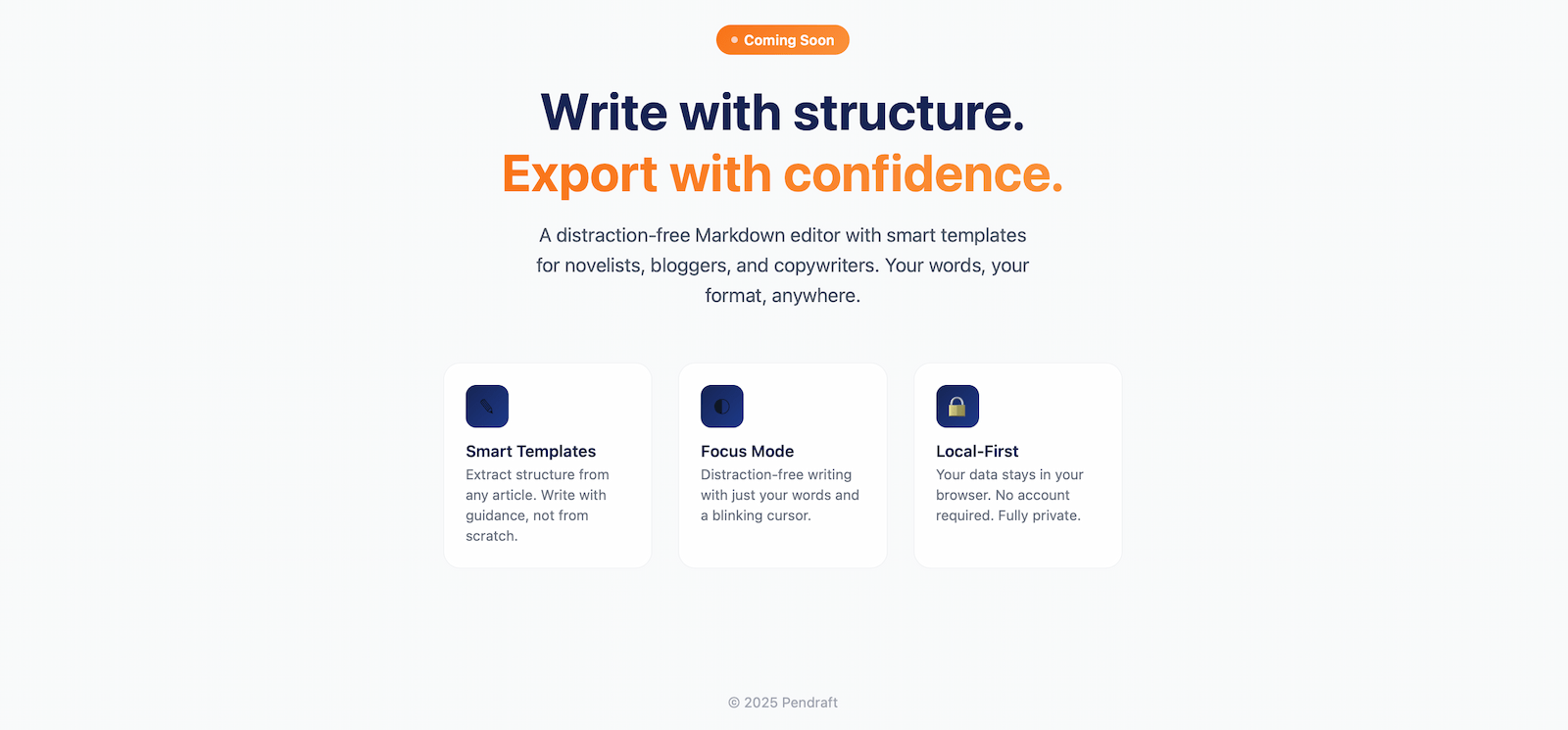 PenDraft.com screenshot
