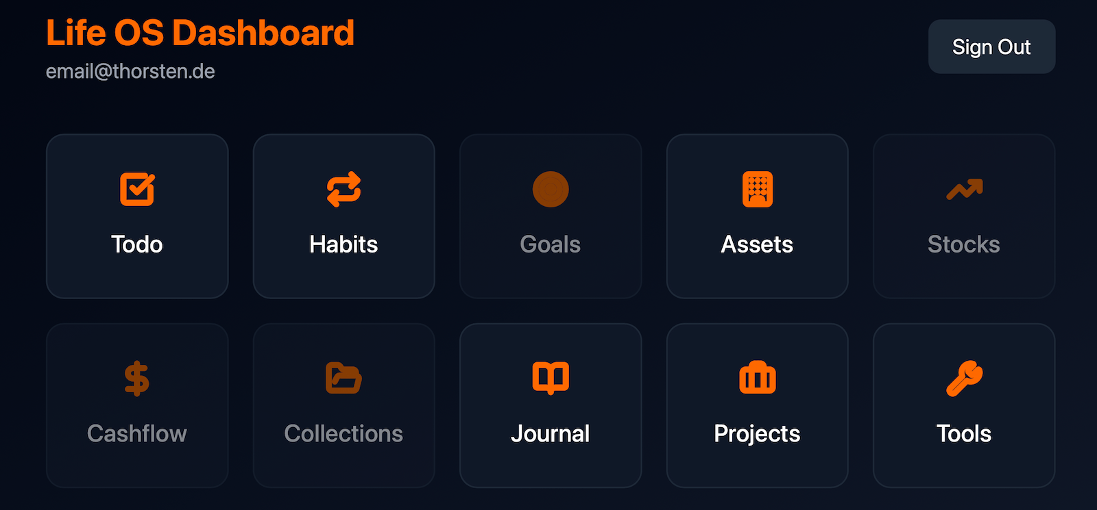 WeeklyWarrior.io screenshot